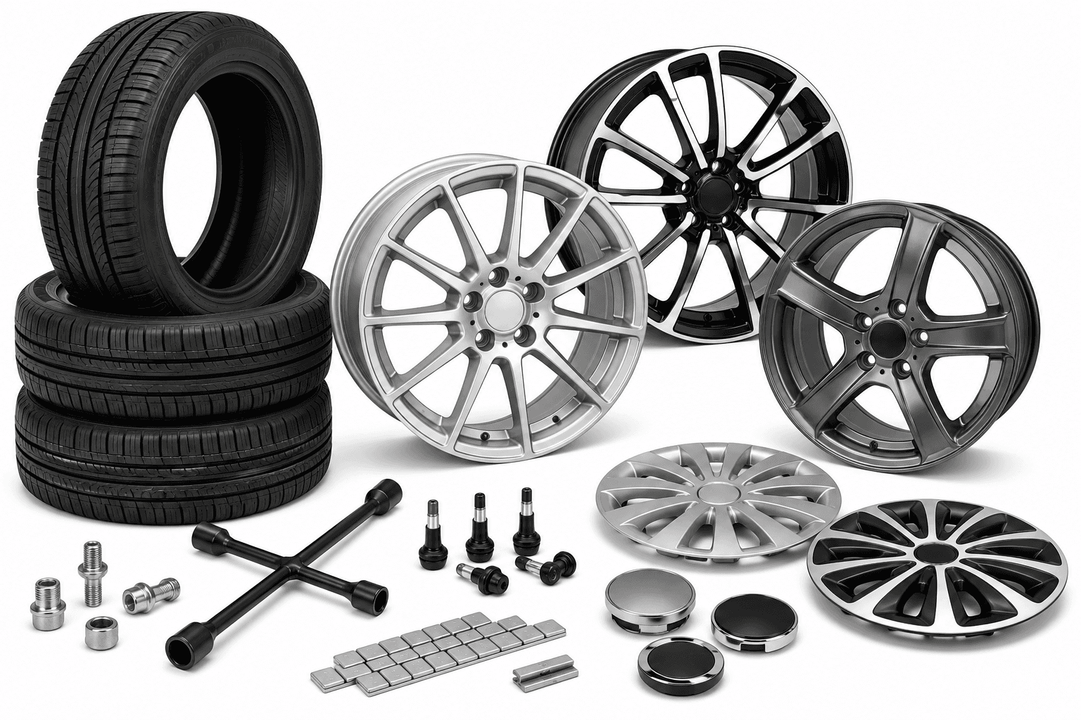Pneus, jantes et accessoires