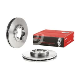 Disque de frein BREMBO 09C24010, Avant, ventilé, 1 pièce aperçu 2