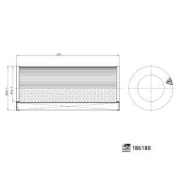 Filtre à air FEBI BILSTEIN 186188 aperçu 2