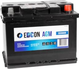 DC60660R EDCON AGM battery ! 60Ah 660A ETN 0 (R+) 19.5/17.9 H5/LN2 242x175x190 B13 \ aperçu 2