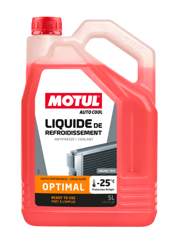 Liquide de refroidissement Motul OPTIMAL -25°C - 5 L