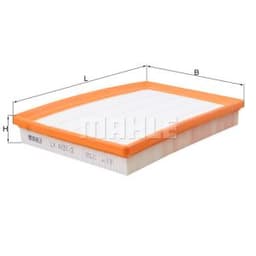 Filtre à air KNECHT LX4031/2 aperçu 2