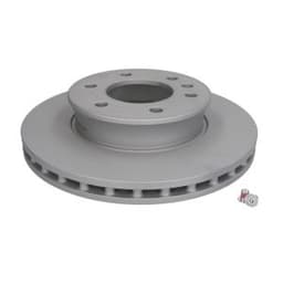 Disque de frein ATE 24.0128-0203.1, Avant, ventilé, 1 pièce aperçu 1