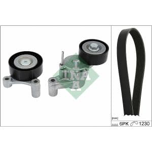 Kit de courroie d'accessoire INA 529 0548 10