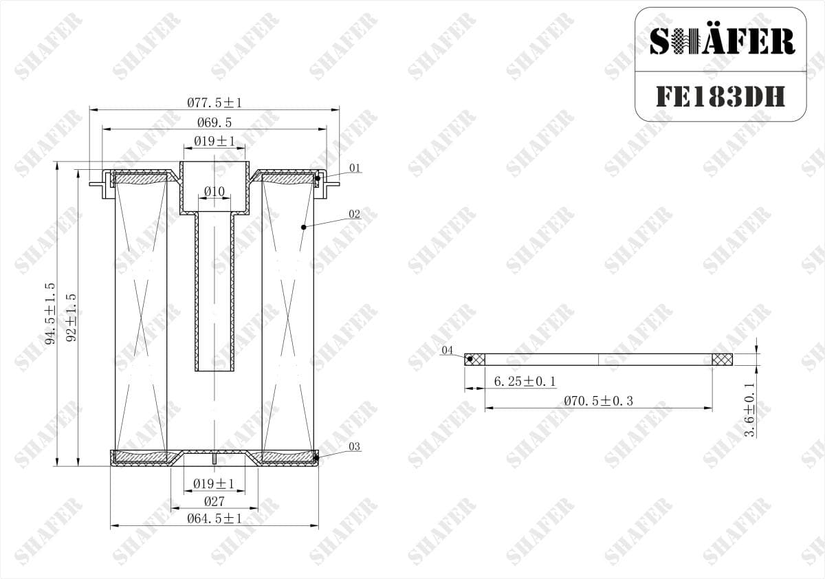 FE183DH - Shafer