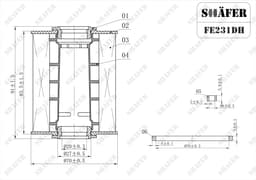 FE231DH - Shafer aperçu 1