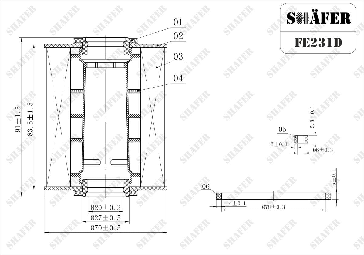FE231D - Shafer