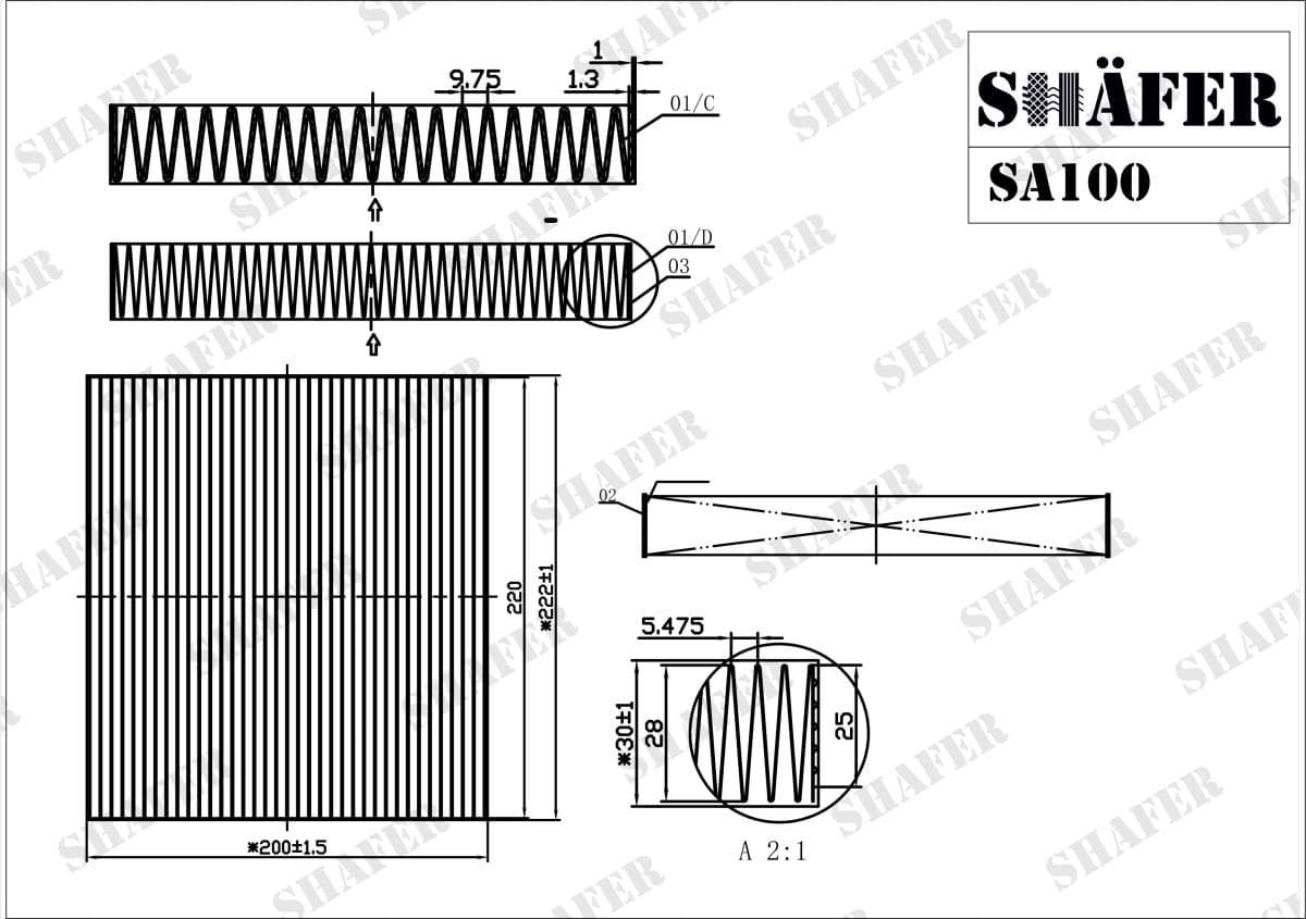 SA100 - Shafer