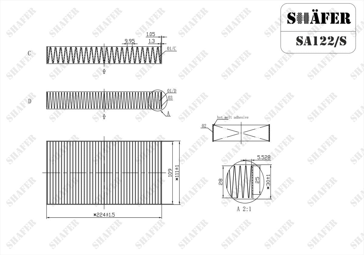 SA122/S - Shafer