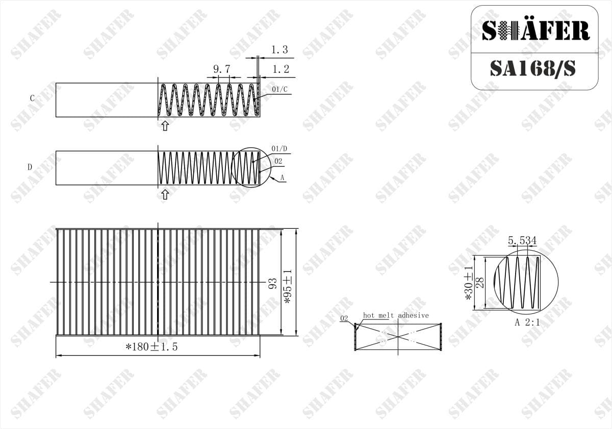 SA168/S - Shafer