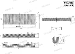 Filtre d'habitacle Shafer SA428/S  aperçu 2