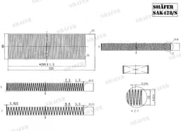 Filtre d'habitacle Shafer SAK428/S  aperçu 2