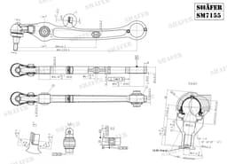Bras de suspension Shafer SM7155 aperçu 2