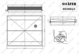 Filtre à Air Shafer SX2065/1  aperçu 2
