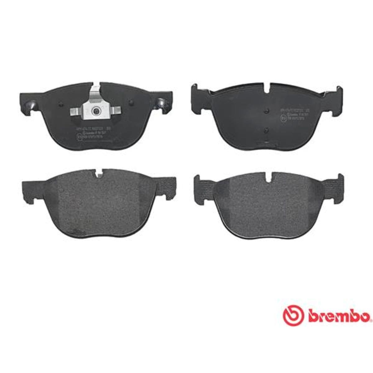 Jeu de plaquettes de frein BREMBO P 06 049, avant