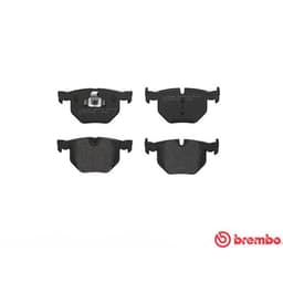 Jeu de plaquettes de frein BREMBO P 06 056, arrière aperçu 1