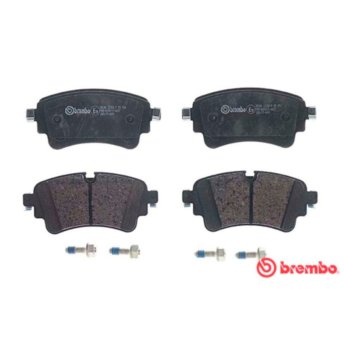 Jeu de plaquettes de frein BREMBO P 85 154, arrière