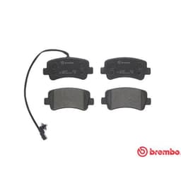 Jeu de plaquettes de frein BREMBO P 68 063, arrière aperçu 1