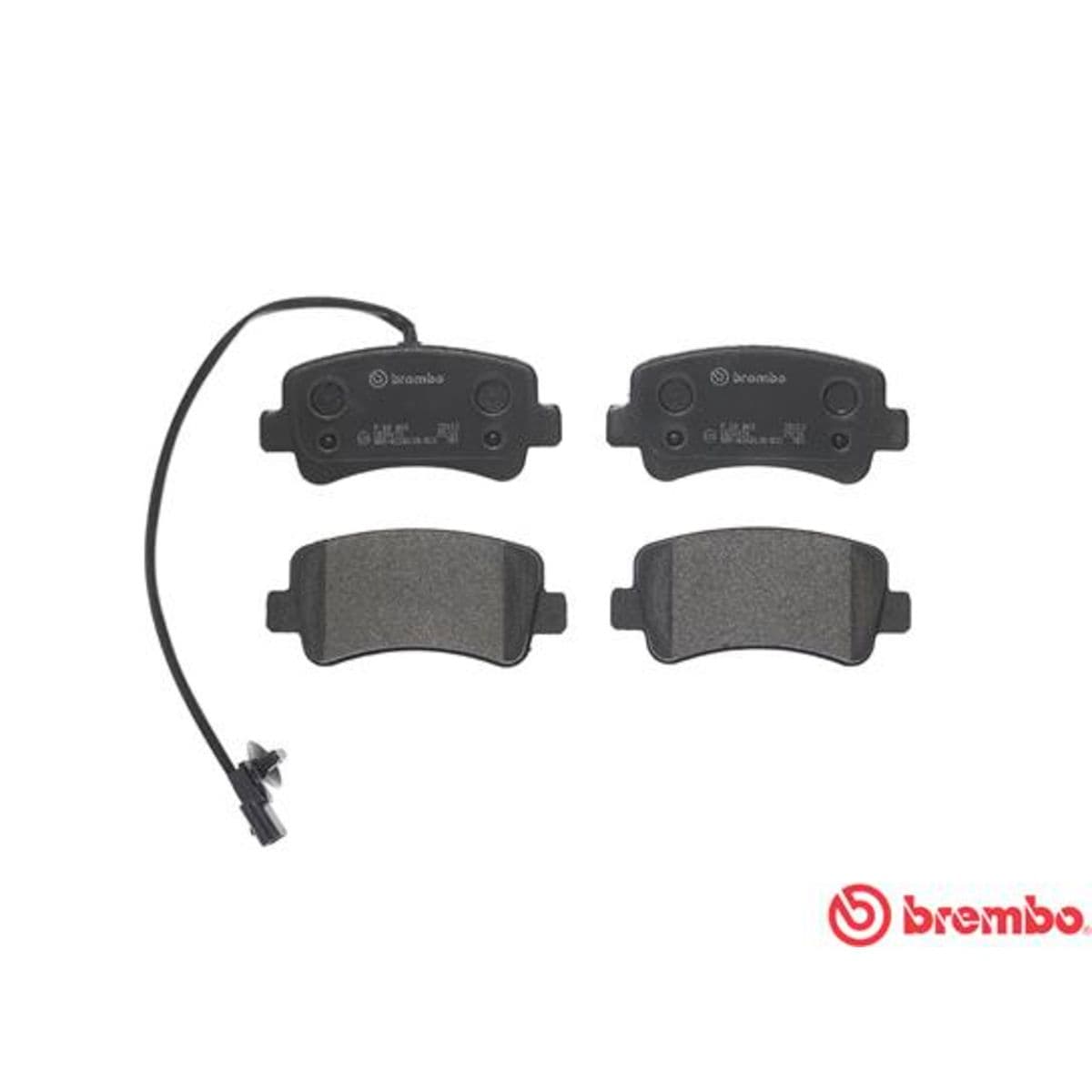 Jeu de plaquettes de frein BREMBO P 68 063, arrière