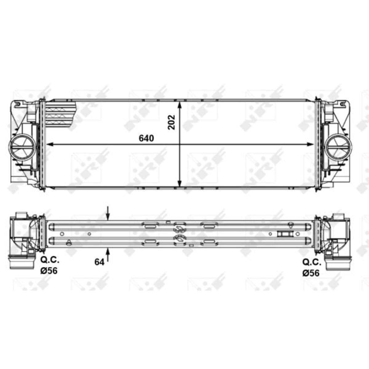 Intercooler NRF 30505