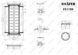 Filtre à carburant Shafer FE178D aperçu 2