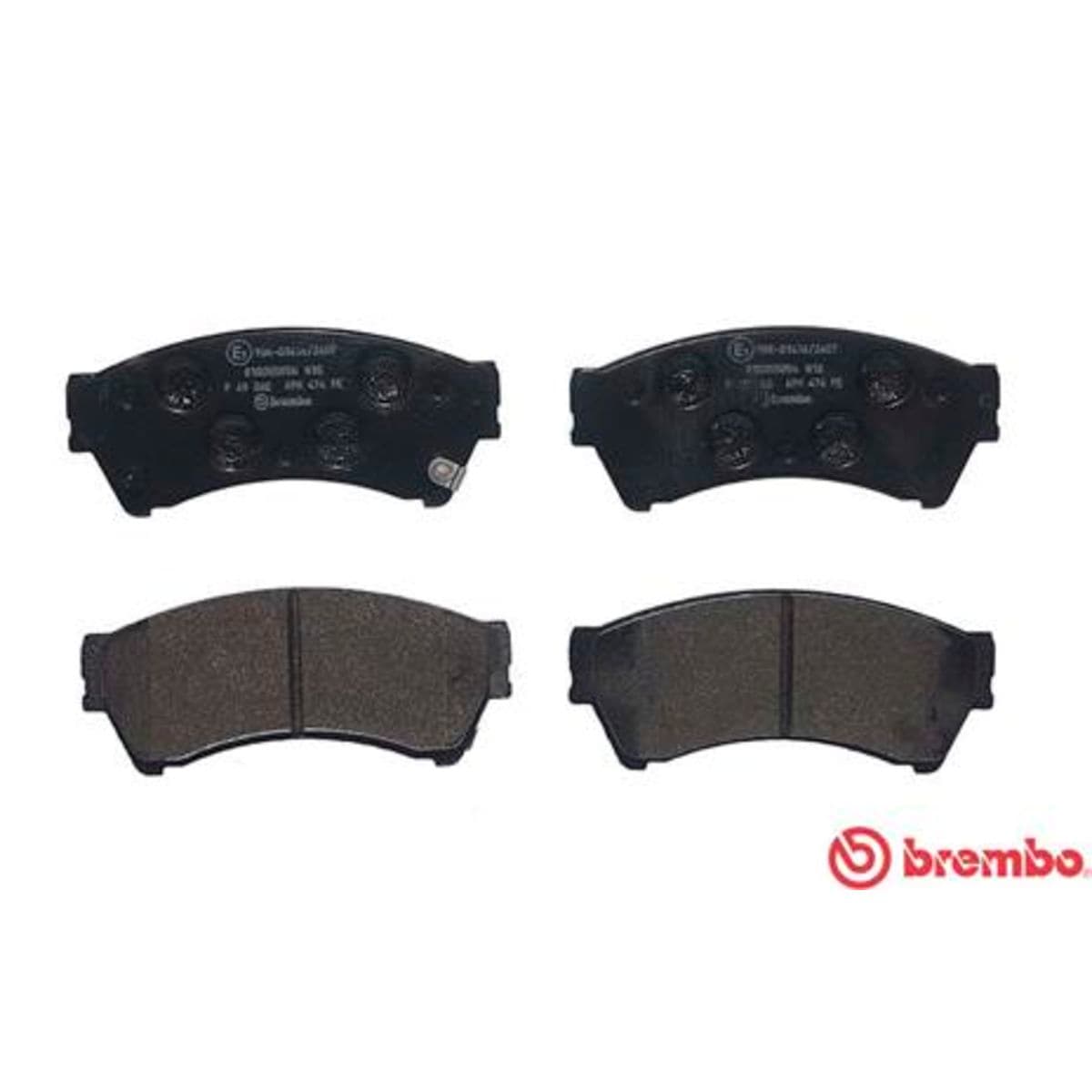 Jeu de plaquettes de frein BREMBO P 49 060, avant