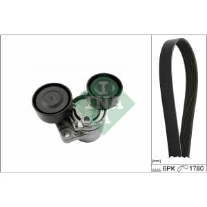Kit de courroie d'accessoire INA 529 0510 10