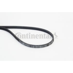 Courroie trapézoïdale à nervures CONTINENTAL 3PK762 ELAST