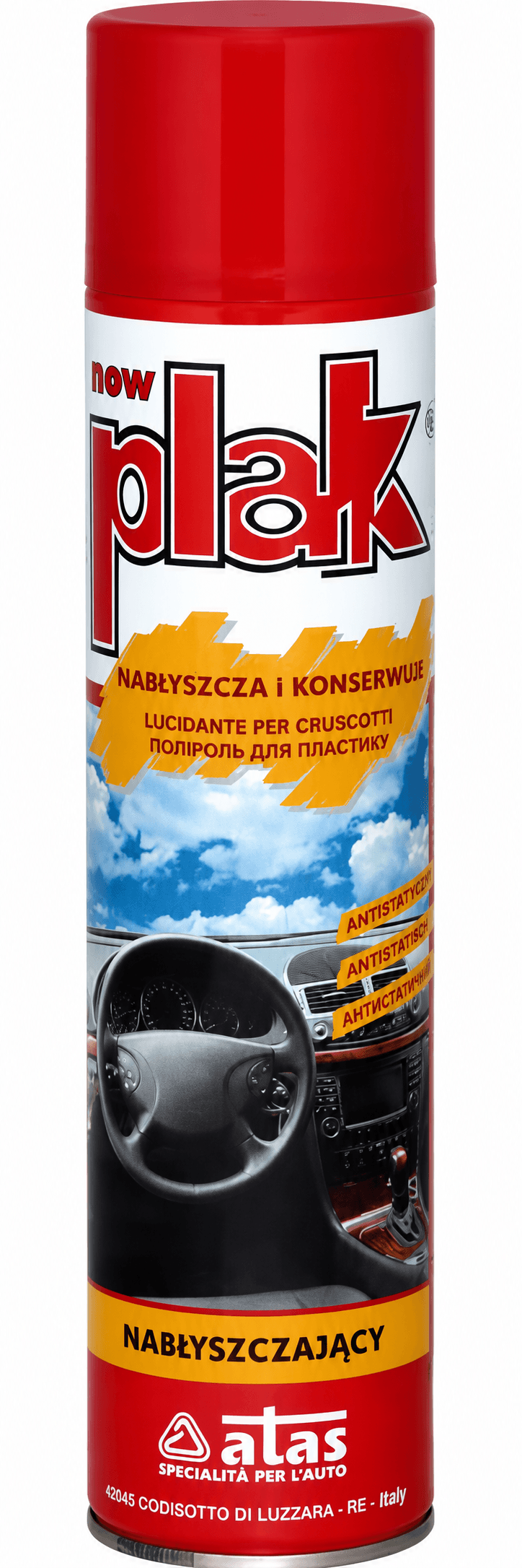 PLAK SCPL-750-TRUS Nettoyant pour tableau de bord fraise