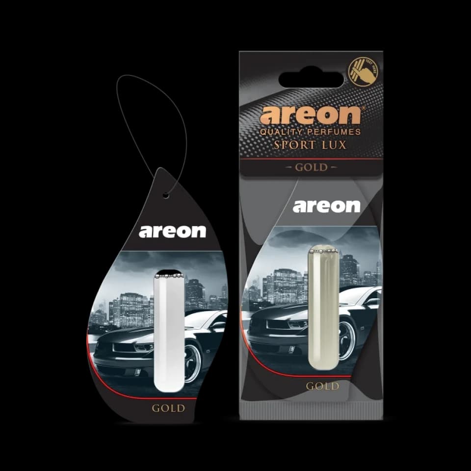 Désodorisant voiture AREON SPORT LUX GOLD LX01