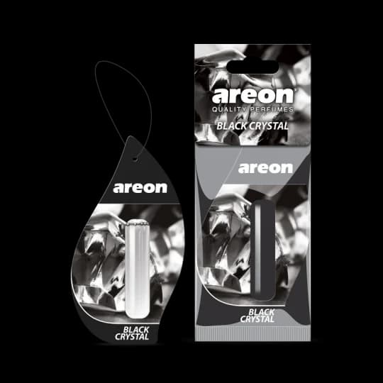 Désodorisant voiture AREON BLACK CRYSTAL LR01