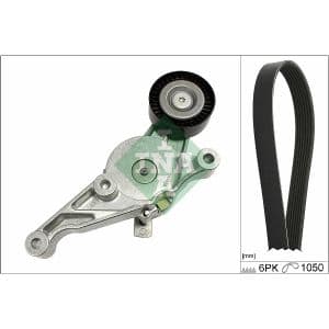 Kit de courroie d'accessoire INA 529 0469 10