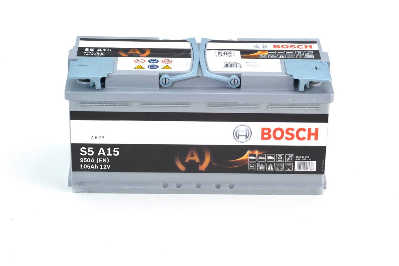 BOSCH S5A AGM 0 092 S5A 150 Batterie de Démarrage