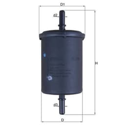 Filtre à carburant KNECHT KL 248 aperçu 3