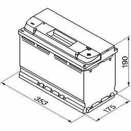 BOSCH S5 0 092 S50 130 Batterie de Démarrage aperçu 4