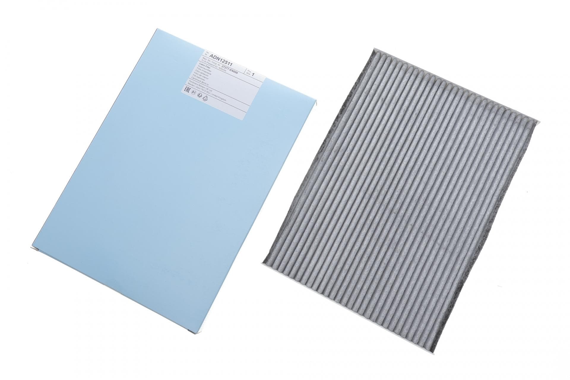 Filtre d'habitacle (filtre à pollen) BLUE PRINT ADN12511