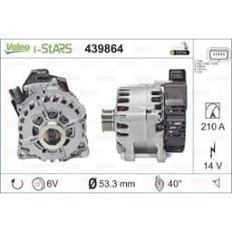 Alternateur VALEO 439864 aperçu 4
