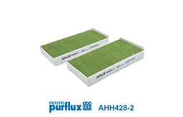 Filtre d'habitacle (filtre à pollen) PURFLUX AHH428-2 aperçu 1