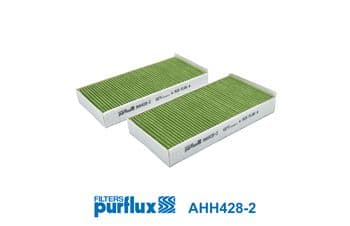 Filtre d'habitacle (filtre à pollen) PURFLUX AHH428-2