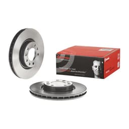 Disque de frein BREMBO 09C65811, Avant, 1 pièce aperçu 3