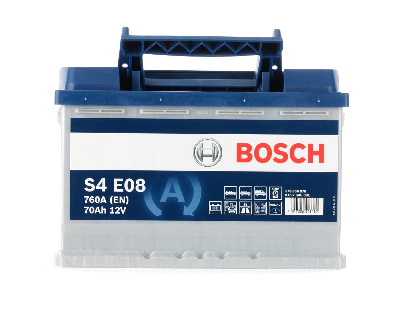 Batterie BOSCH S4 E08 