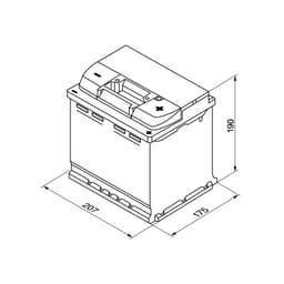 Batterie BOSCH S4 002  aperçu 8