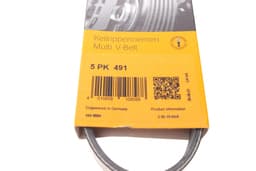  Courroie trapézoïdale à nervures CONTINENTAL 5PK491 aperçu 6