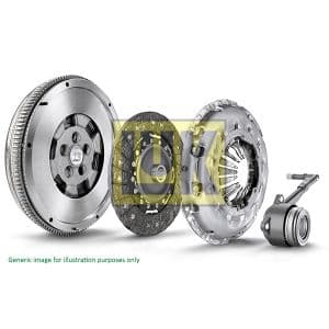 Kit d'embrayage avec volant bimasse et butée Schaeffler LuK 600 0376 00