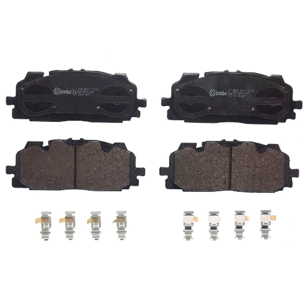  Jeu de plaquettes de frein BREMBO P 85 165, avant