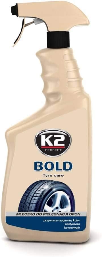 Spray nettoyant pour pneus K2 K157M BOLD 700 ml